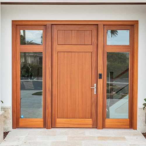 exterior door